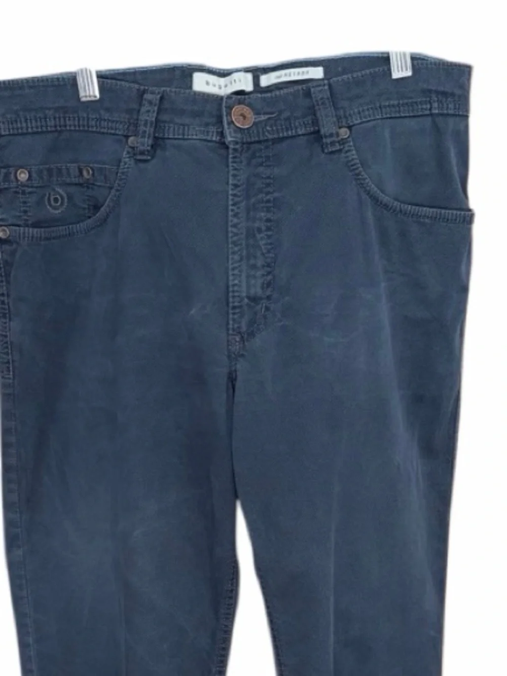 Bugatti Men's Nevada Regular Fit blue pants size 34/34.